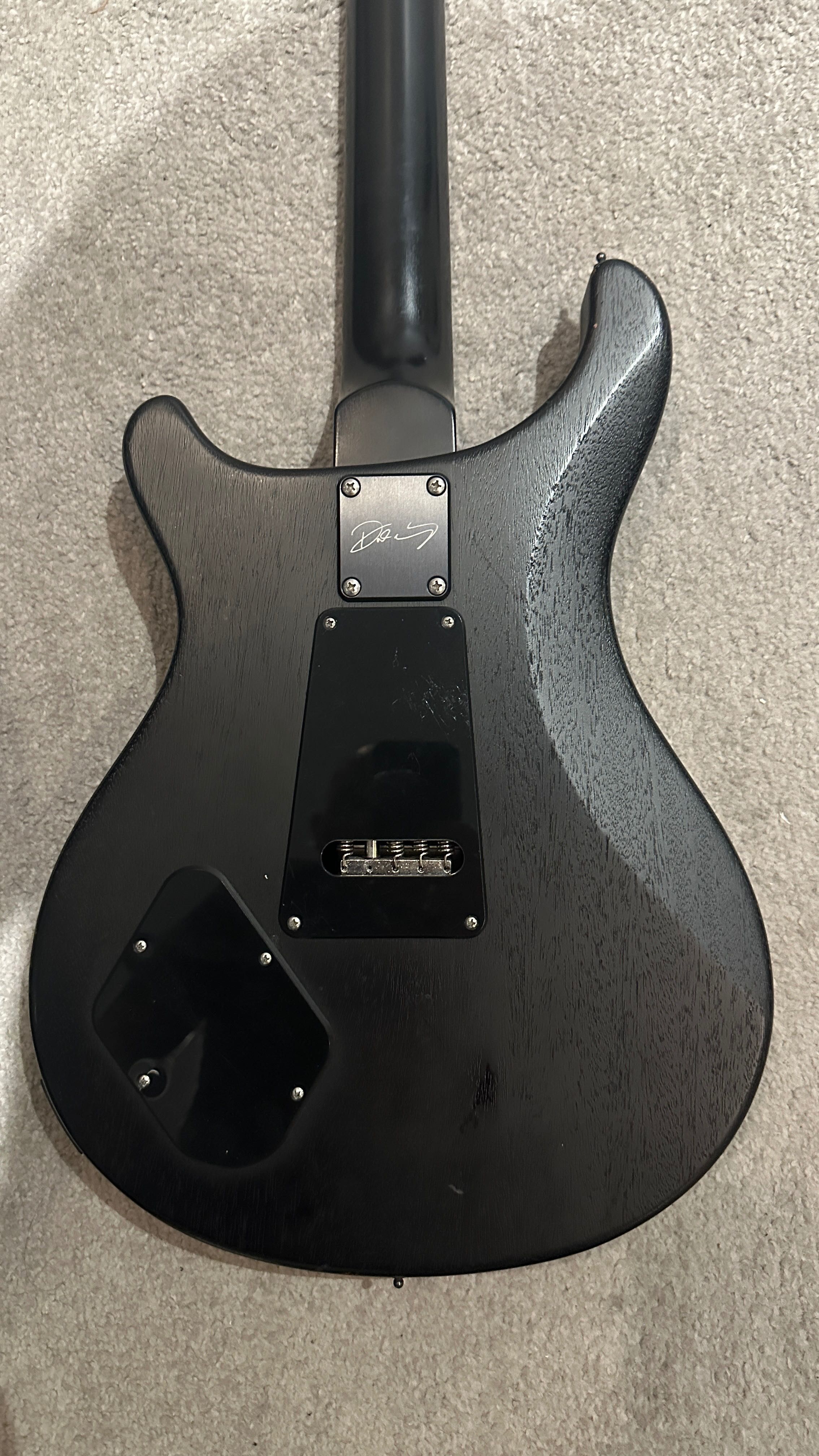 PRS Dustie Waring CE24 Floyd Gray Black Satin