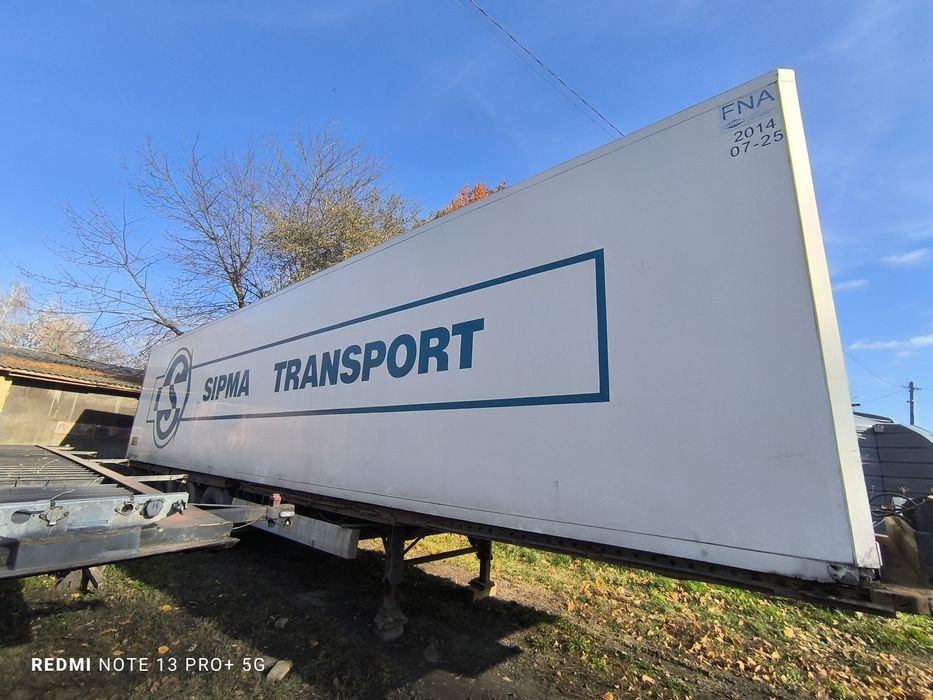 Продам термобуду реф вагончик холодильник напівпричіп