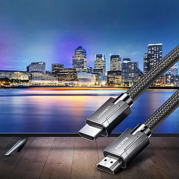 Ugreen kabel przewód HDMI 2.1/8K 60 Hz / 4K 120 Hz 3D 48 Gbps HDR VRR