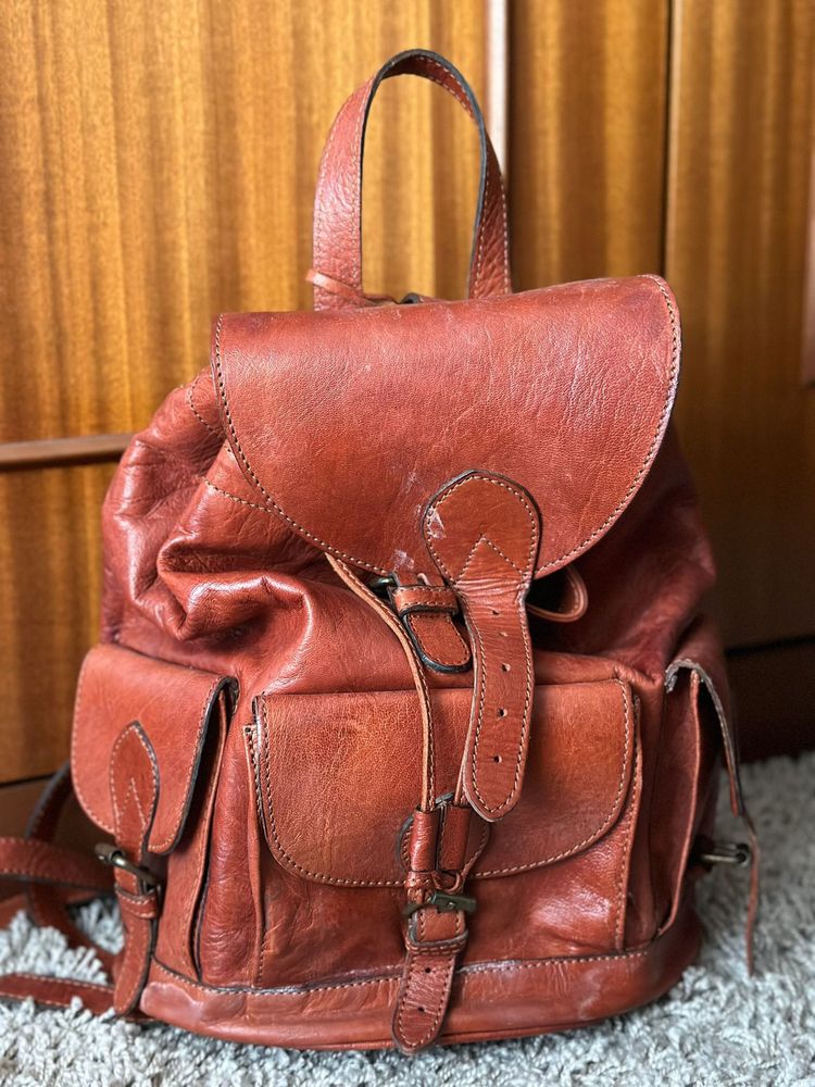 Mochila Vintage Castanha