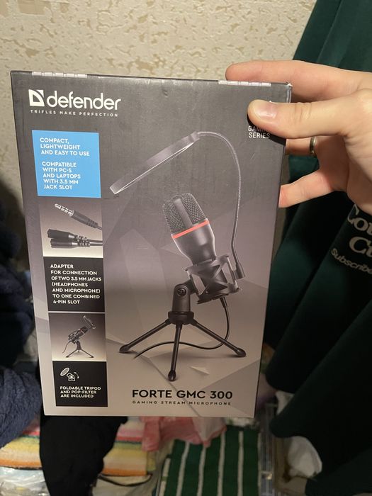 Ігровий стрім-мікрофон мікрофон на стійці-понографі