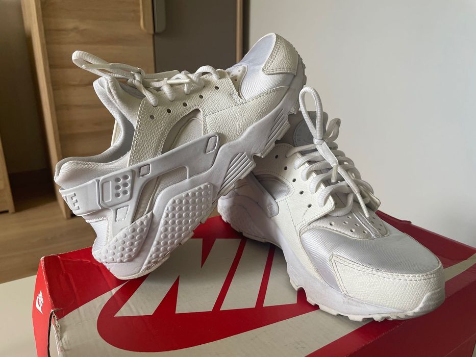 Nike Huarache Run Air Białe rozmiar: 36.5