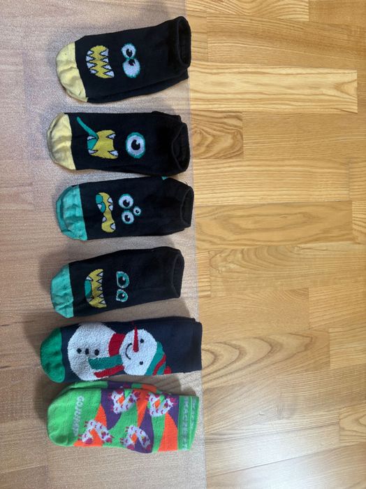 Skarpetki dziecięce  31-34 - 6 par