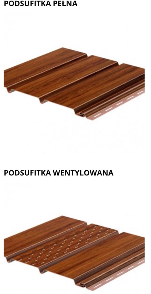 podsufitka podbitka pcv