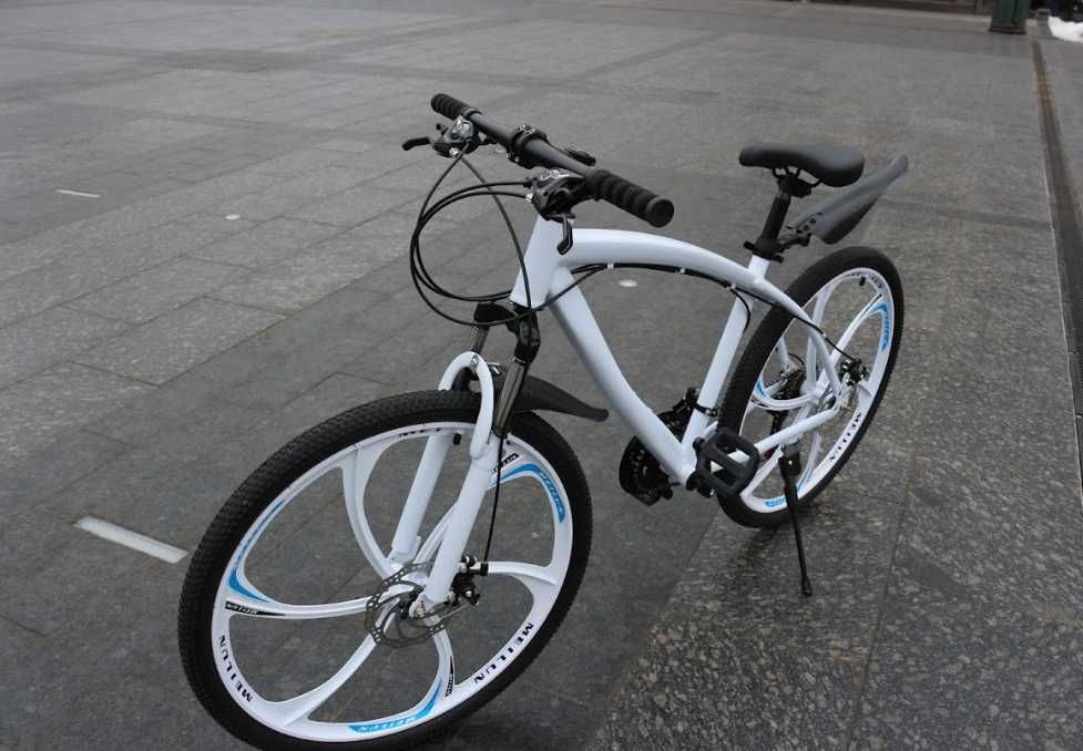 Велосипед на литих дисках 26 колеса 17 рама спортивний