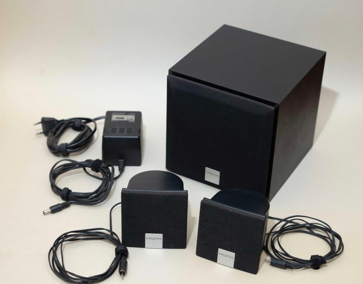 Colunas de Som com subwoofer Creative