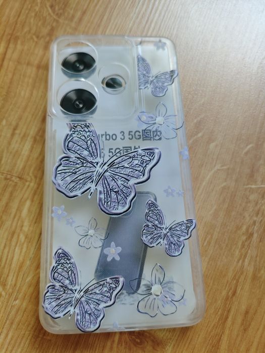 Etui POCO F6 - motylki - NOWE