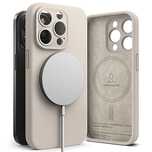 Ringke Silicone Magnetic Magsafe Iphone 15 Pro Stone
