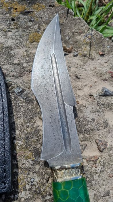 Коллекційний  ящур воїн ніж дамаск