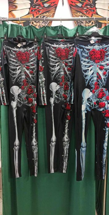 Strój Halloween Różany Szkielet – Body Cosplay S/M/L Wrocław
 Wrocław