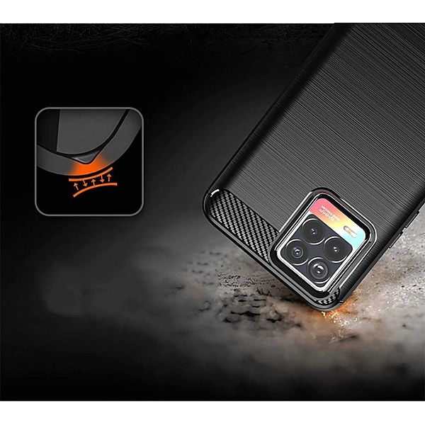 Etui Tpucarbon do Realme 8 / 8 Pro Black