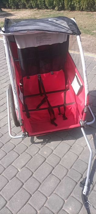 Riksza ,przyczepka rowerowa dwuosobowa