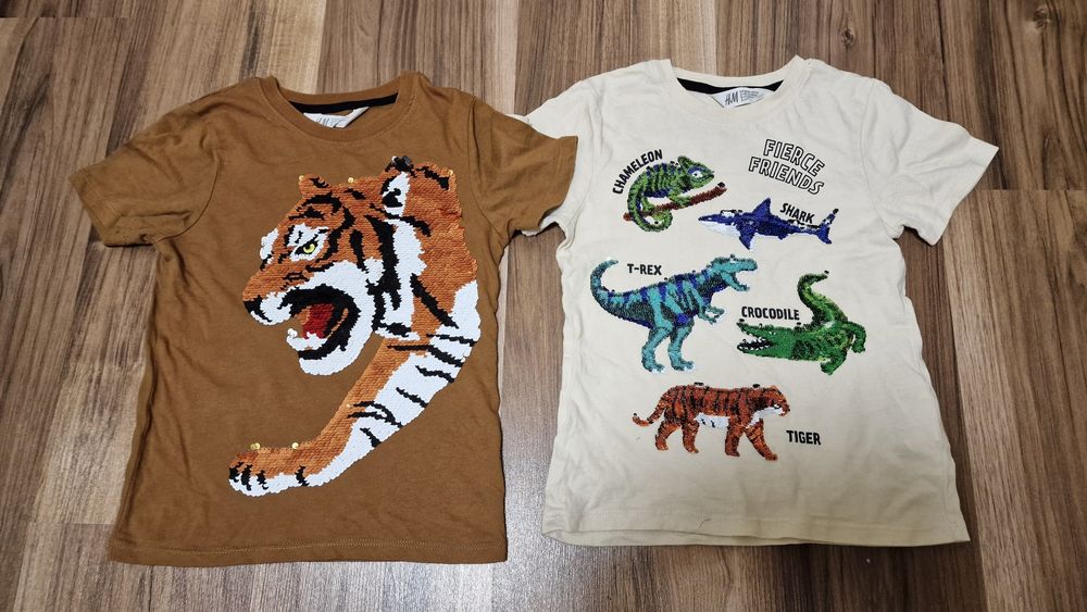 Футболки с паетками перевертышами, 4 -6 лет