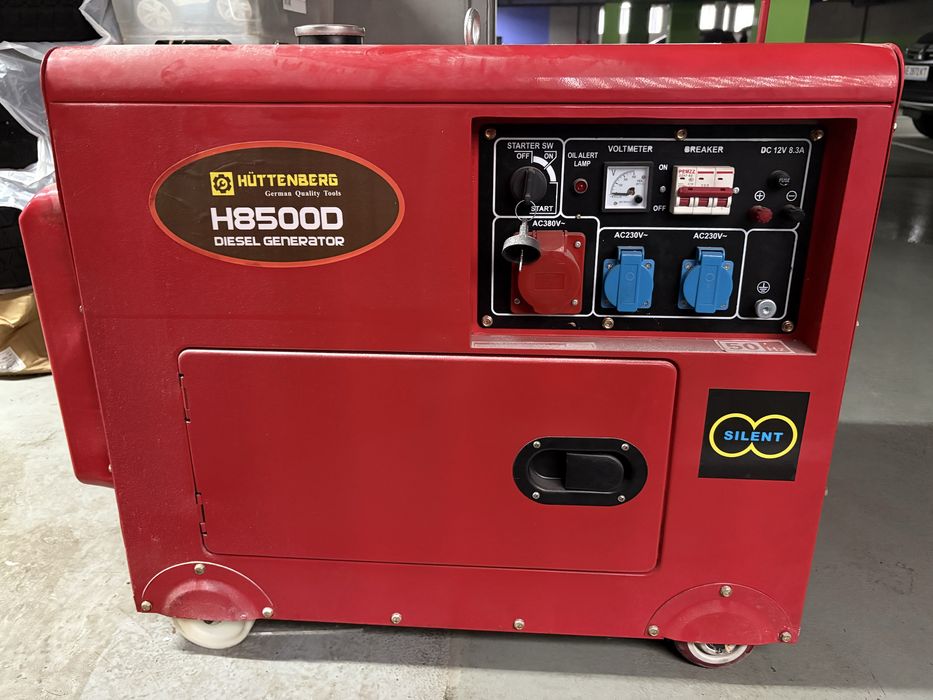 Дизельний генератор Huttenberg h8500 6,5 кВТ