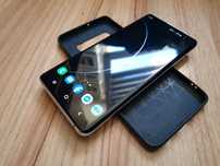 Samsung S10 Plus White, Sprawny, ETUI