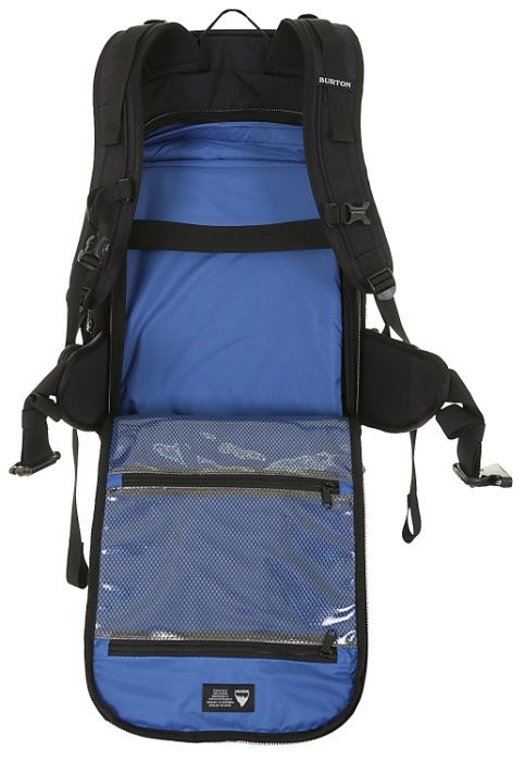 mochila Burton Focus preta para fotografia