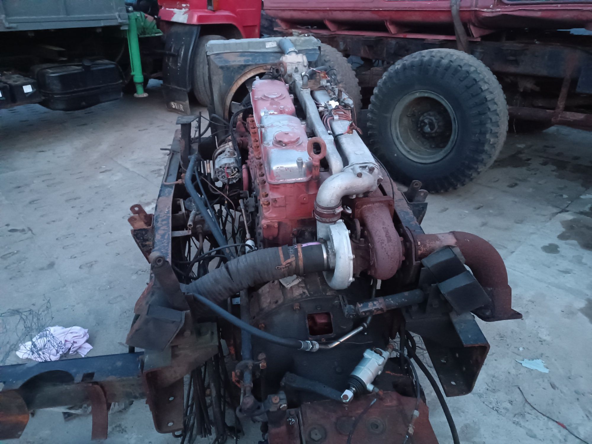 Silnik  sw 680 Turbo leyland