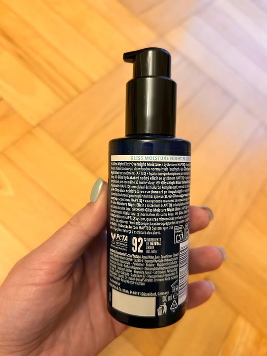 Schwarzkopf Gliss Night Elixir Overnight Moisture NOWY