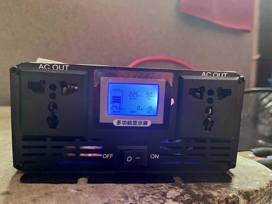 ДБЖ Інвертор CHANGI 4500W 24v 220v аккумулятори Exide EK820 AGM 82Ah