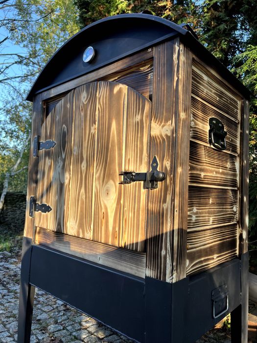 Wędzarnia Drewniana Ogrodowa PREMIUM 60 Opalana