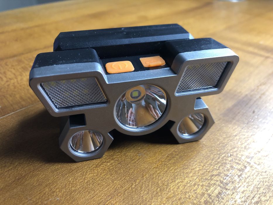 Налобний акумуляторний ліхтарик