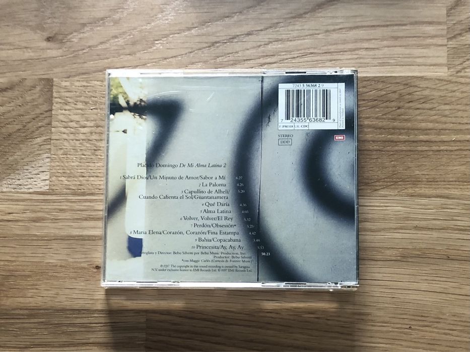 CD Placido Domingo - From My Latin Soul 2