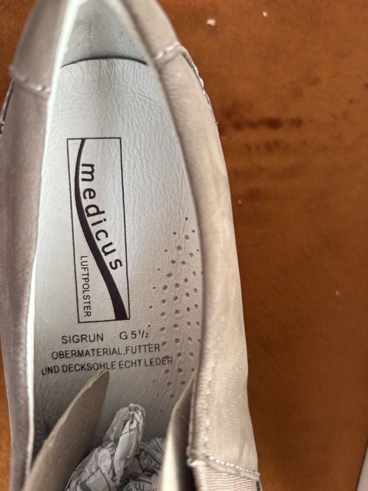 Туфли ортопедические кожаные Medicus