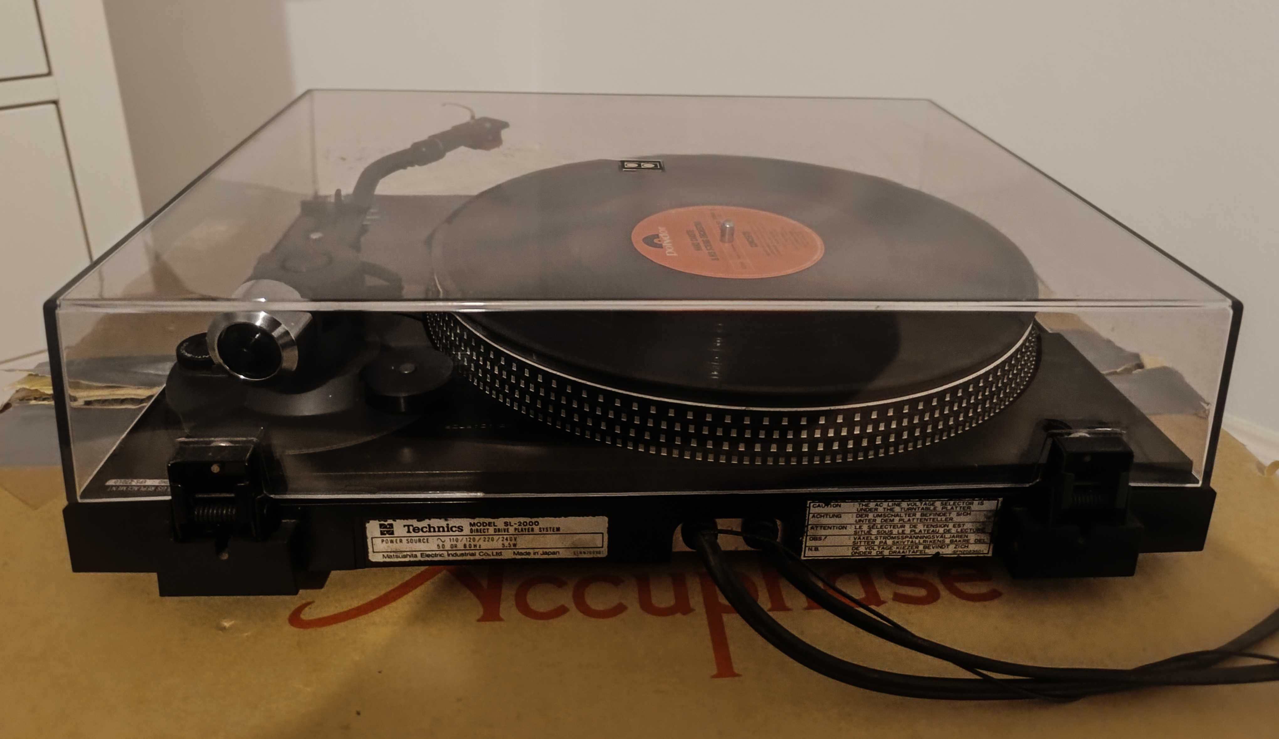 Technics sl 2000 wyjątkowy stan , brak zarysowań 100 % sprawny
