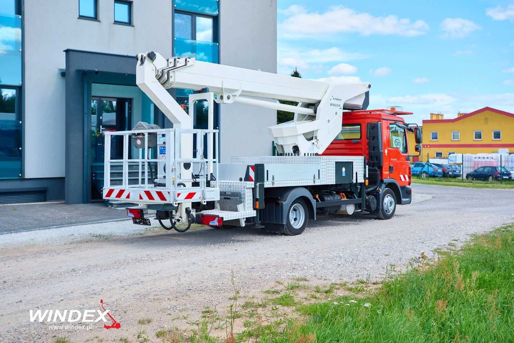 Podnośnik koszowy zwyżka podest ruchomy - Ruthmann T 300 MAN gwarancja