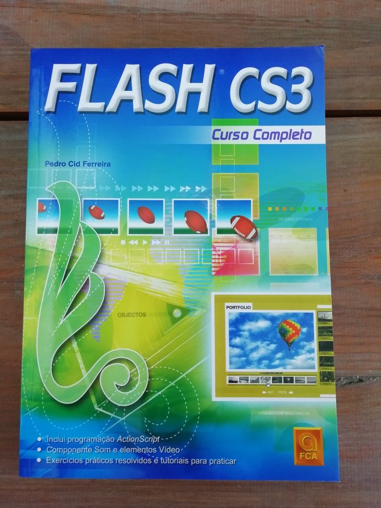 3 livros FLASH (cs3, 5, 8)