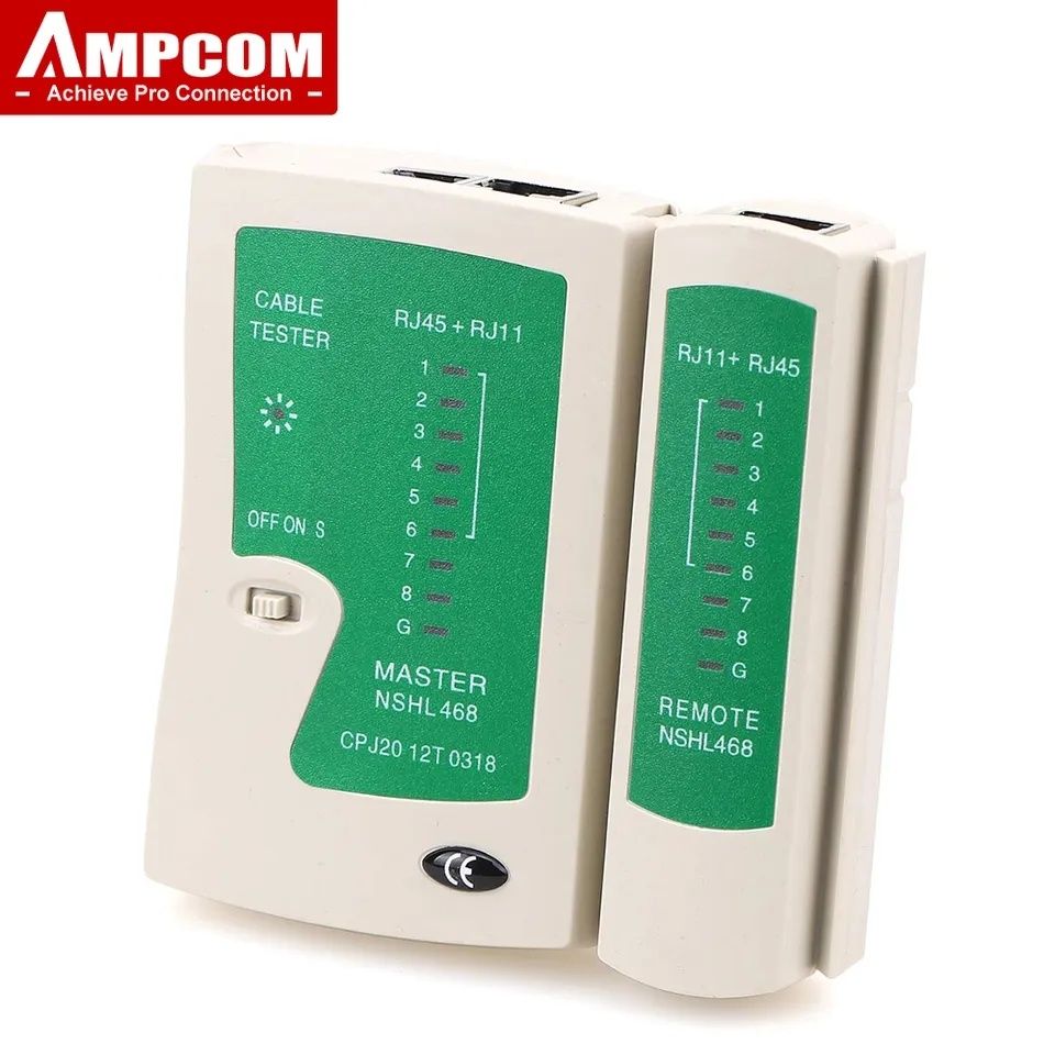 Tester kabli sieciowych LAN AMPCOM