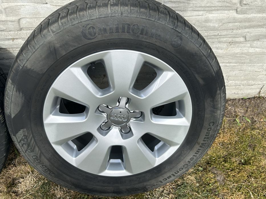 Alufelgi Audi 16” 5x112 ET 37 z opona zimowa 225/60R16