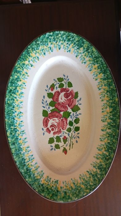 Travessa com Padrão Floral