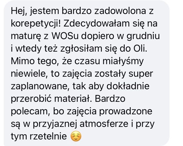 Korepetycje WOS wiedza o społeczeństwie matura 2026 hit 2027