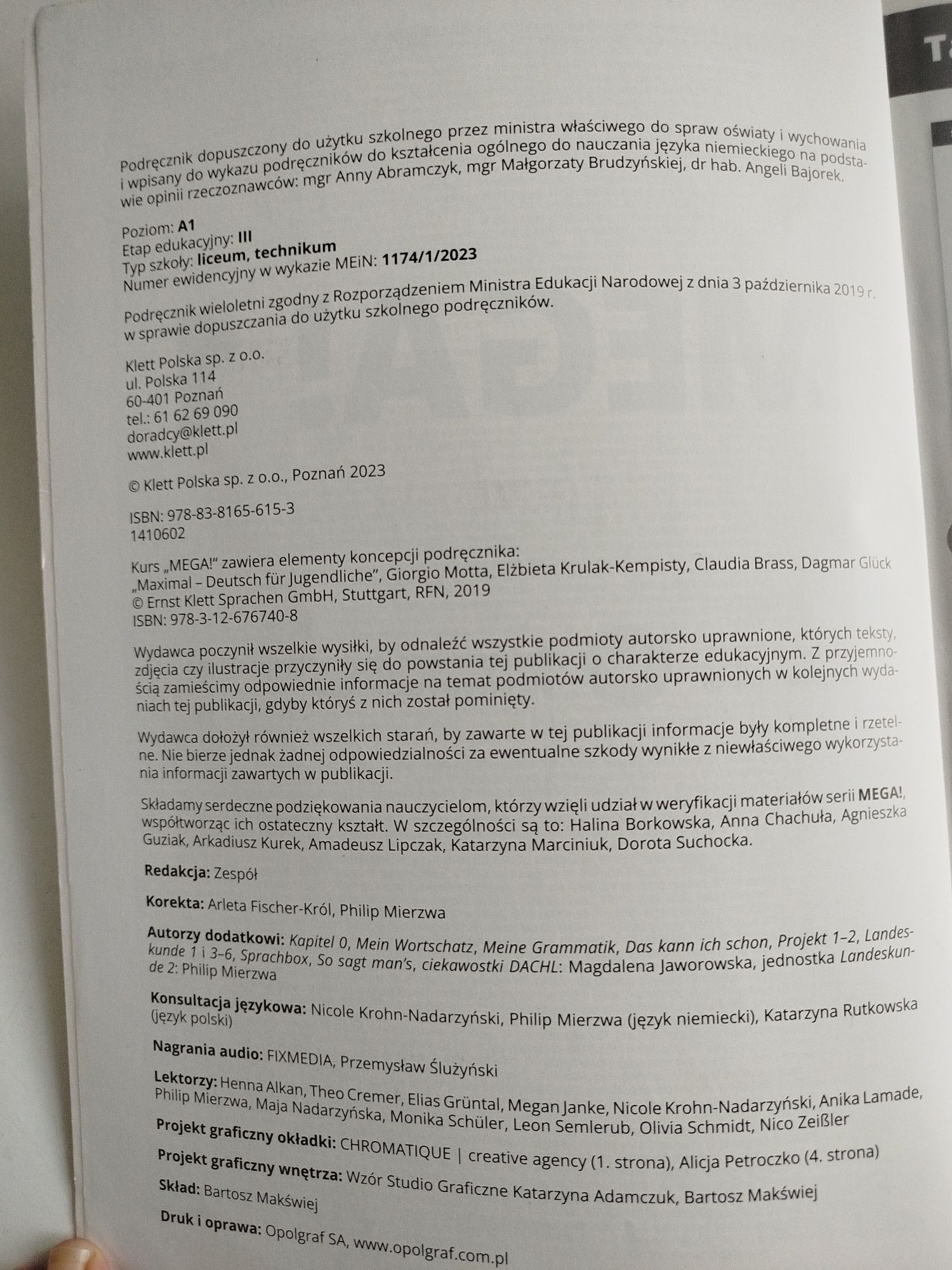 MEGA 1 podręcznik do j. niemieckiego