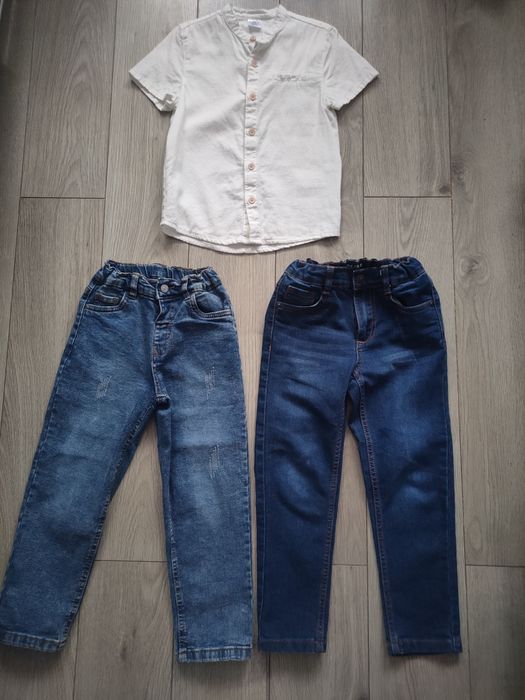 Jeansy rozm 110/116