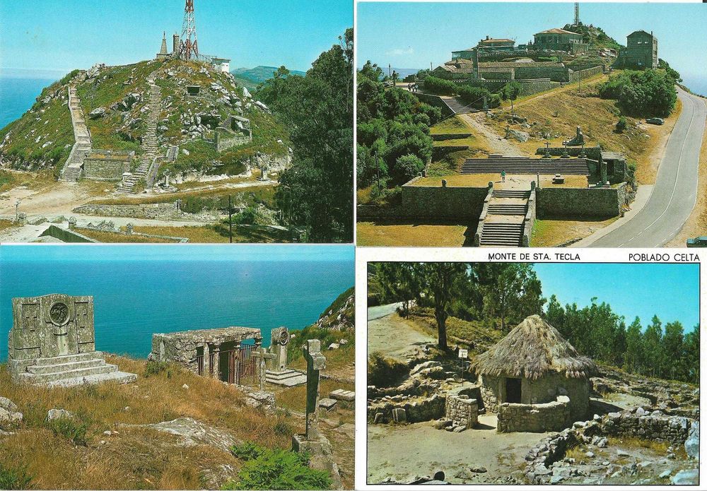 Galiza - - - Postais antigos (cerca de 30 anos) - - - - - Postais