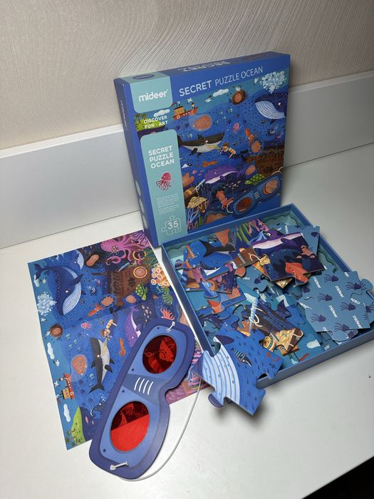 Пазли mideer по 300 грн як нові