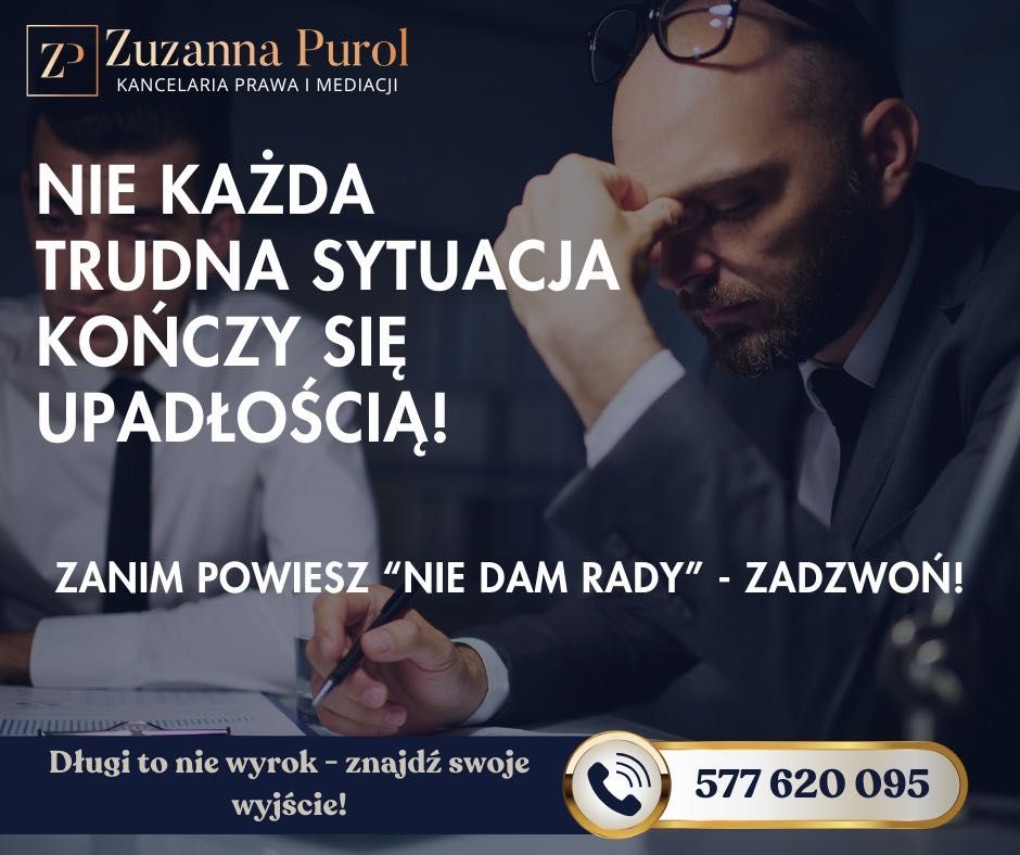 Upadłość konsumencka oddłużanie komornik