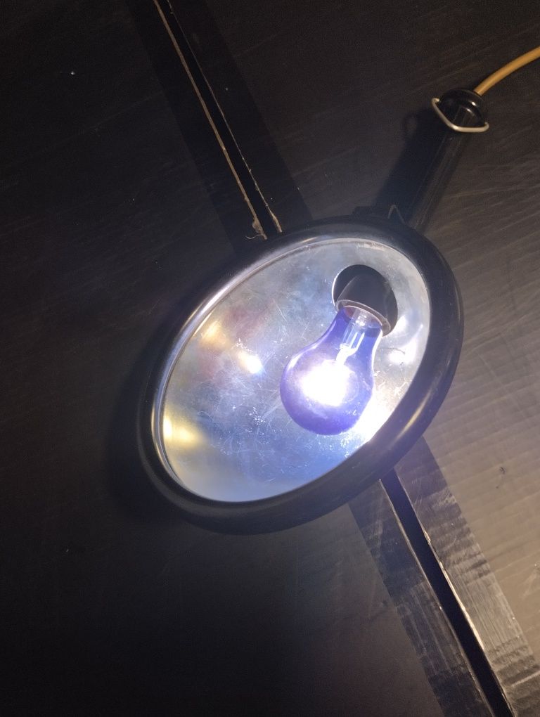 Лампа синя кварцева ( з запасною лампою ) рефлектор