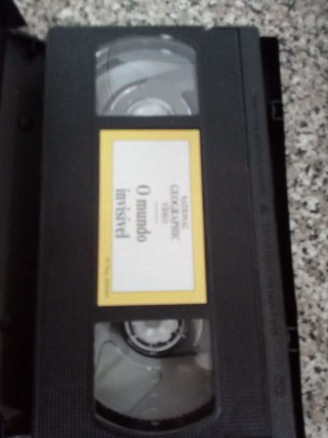 VHS Cassate National Geographic O Mundo Invisíbel 91