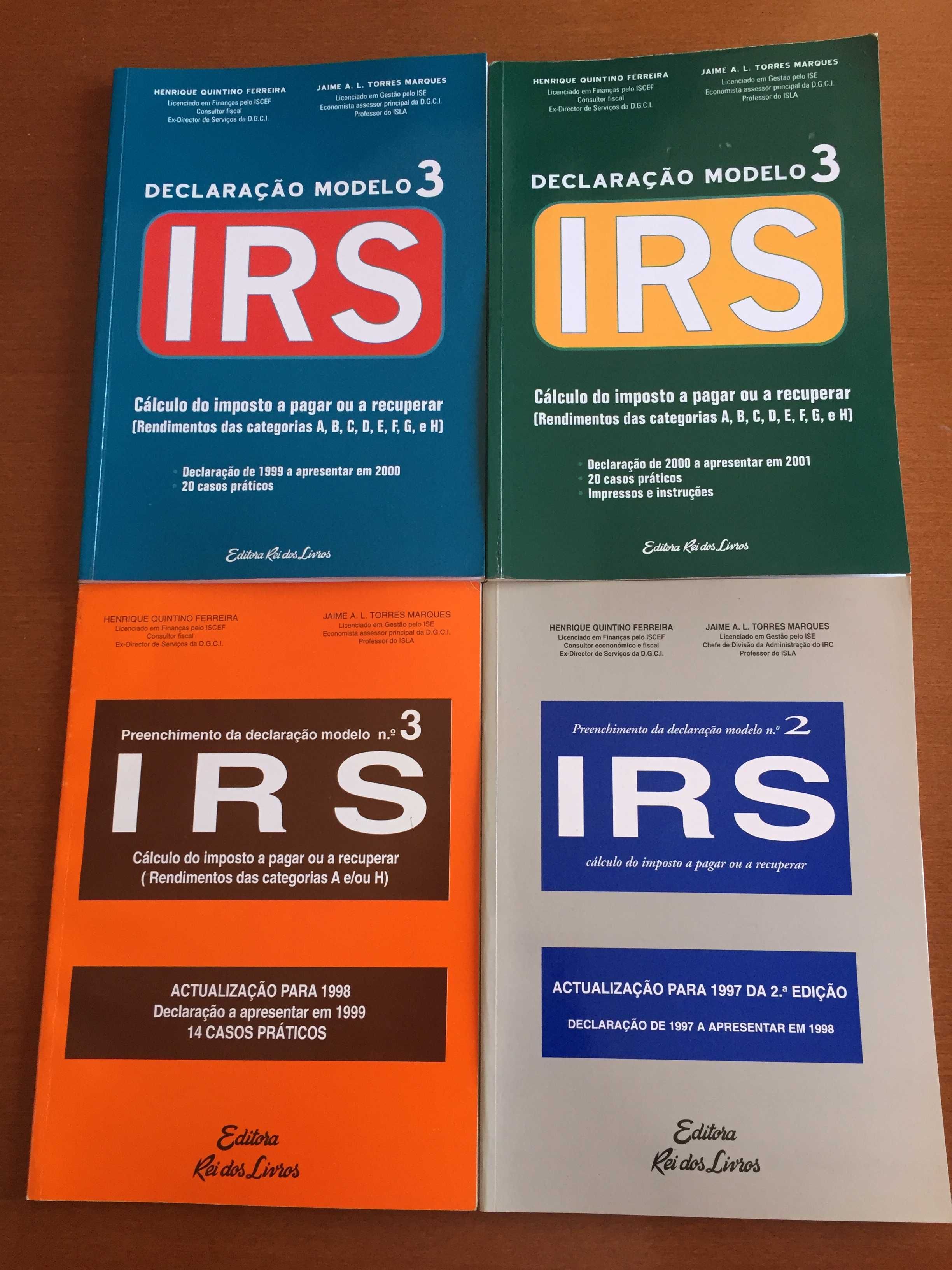 Livros de IRS e Legislação Fiscal