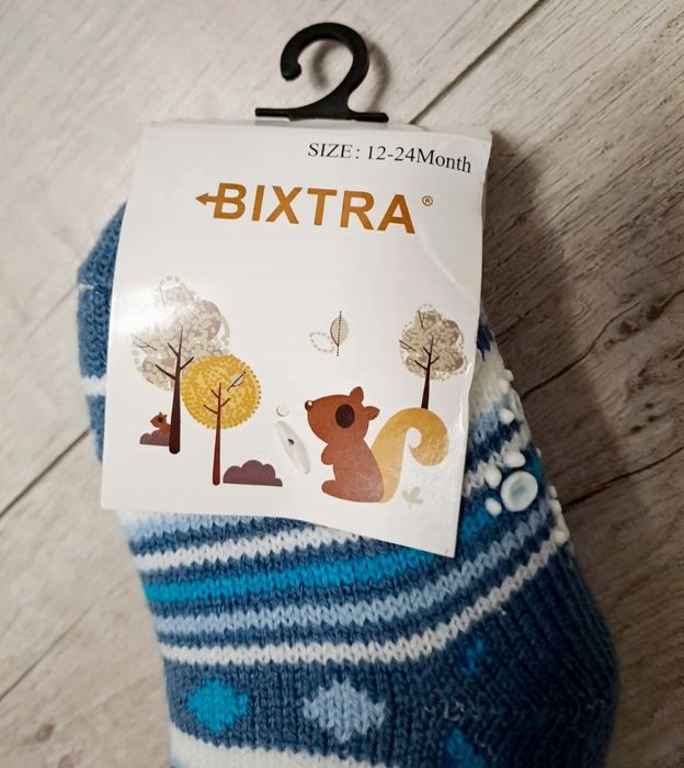 Bambosze skarpetki dla maluszka  12-24m nowe