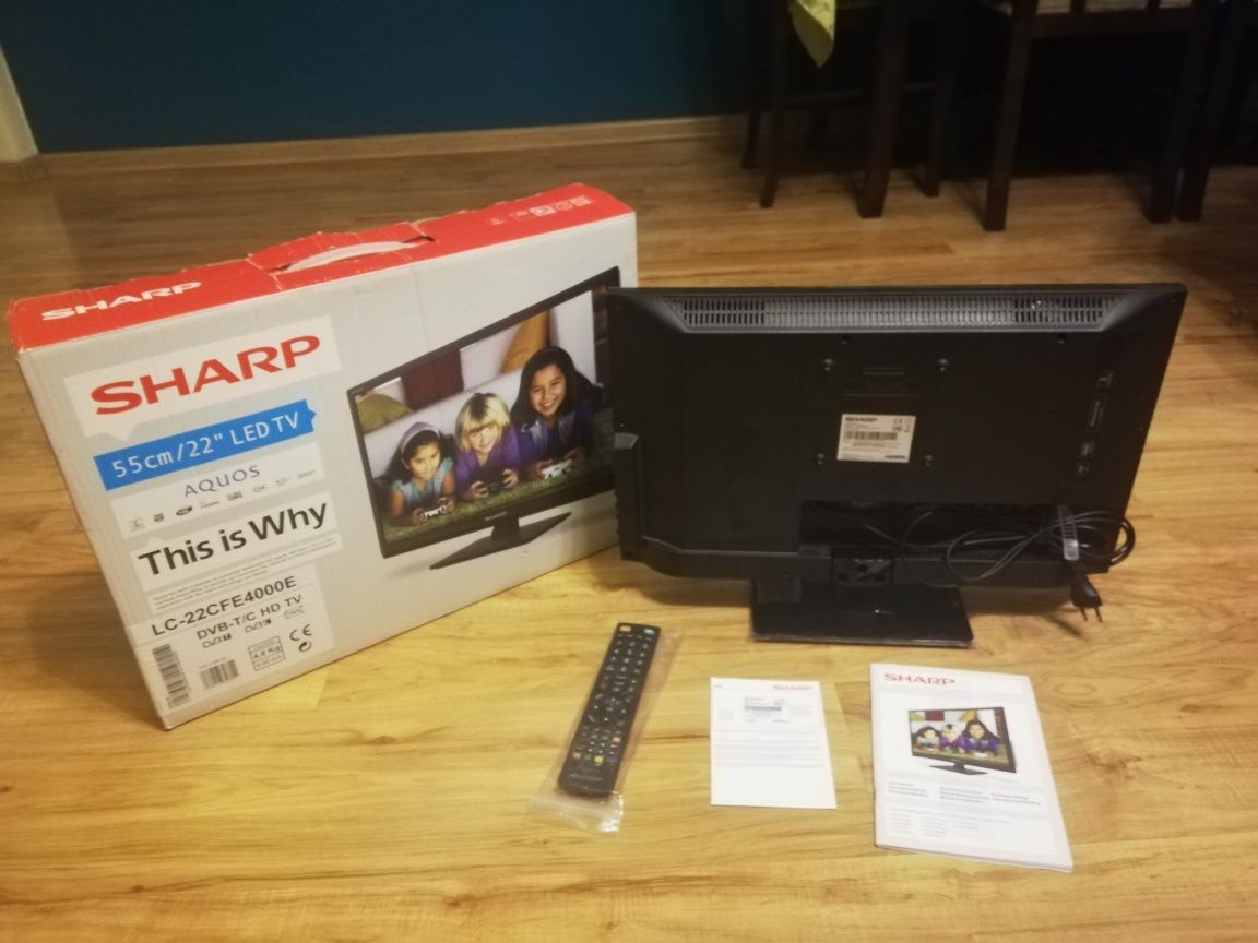 Telewizor/monitor LED Sharp Aquos 22"