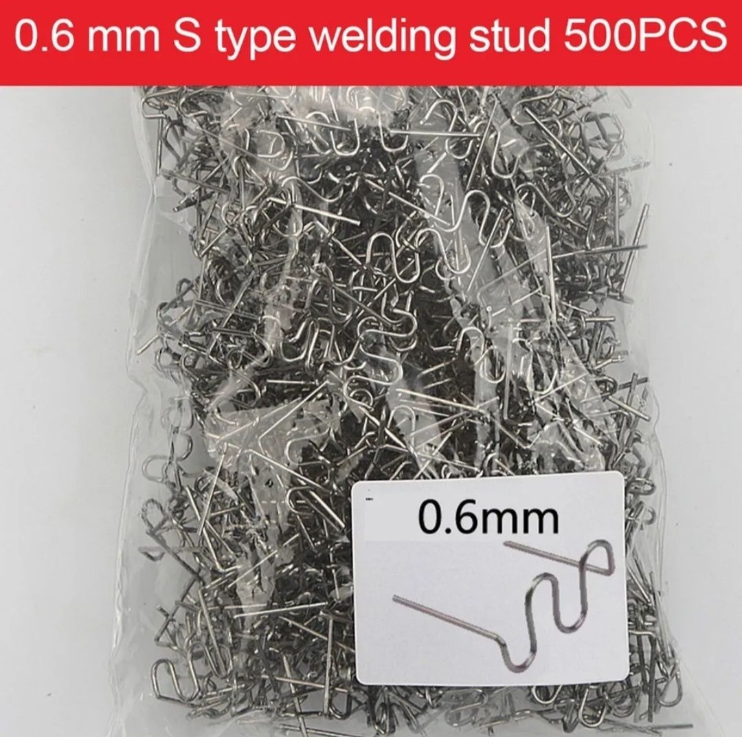 500 grampos máquina soldar plástico 0,6mm