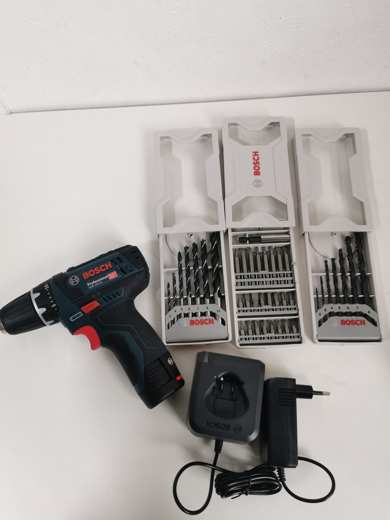 Bosch 12 V GSR 12V-15 wkrętarko- wiertarka