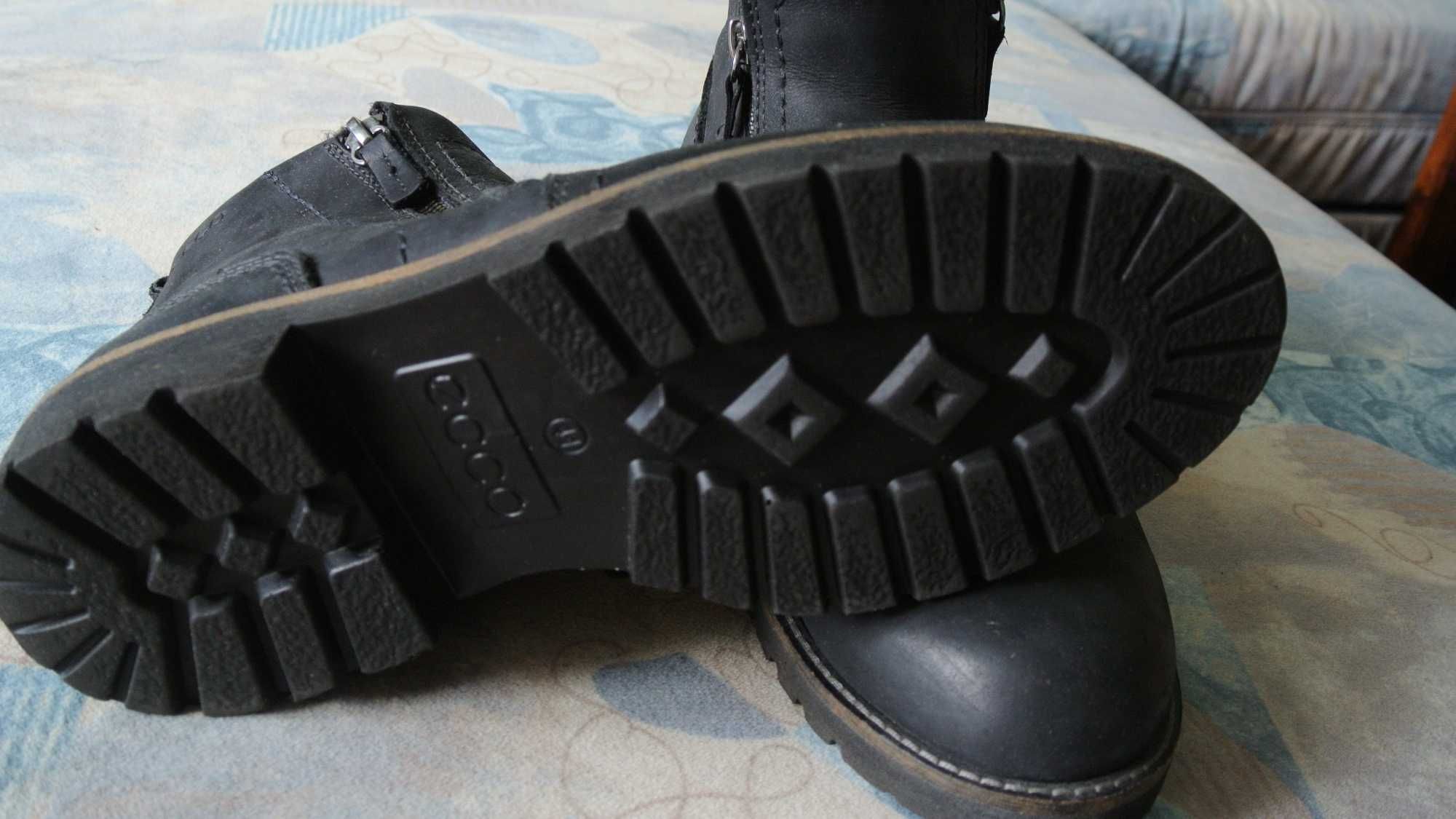 Buty  Ecco super skora na zamek roz 41 dl wk 27,5 cm nowe