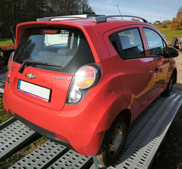 CZĘŚCI lampa CHŁODNICA felga SKRZYNIA biegów Chevrolet Spark III M300