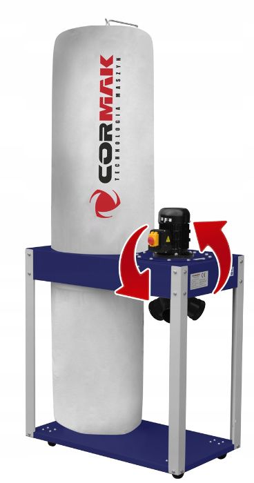 Mocny odciąg WIÓRÓW TROCIN 3200 m3/h Najmocniejszy Jedno Workowy HIT!