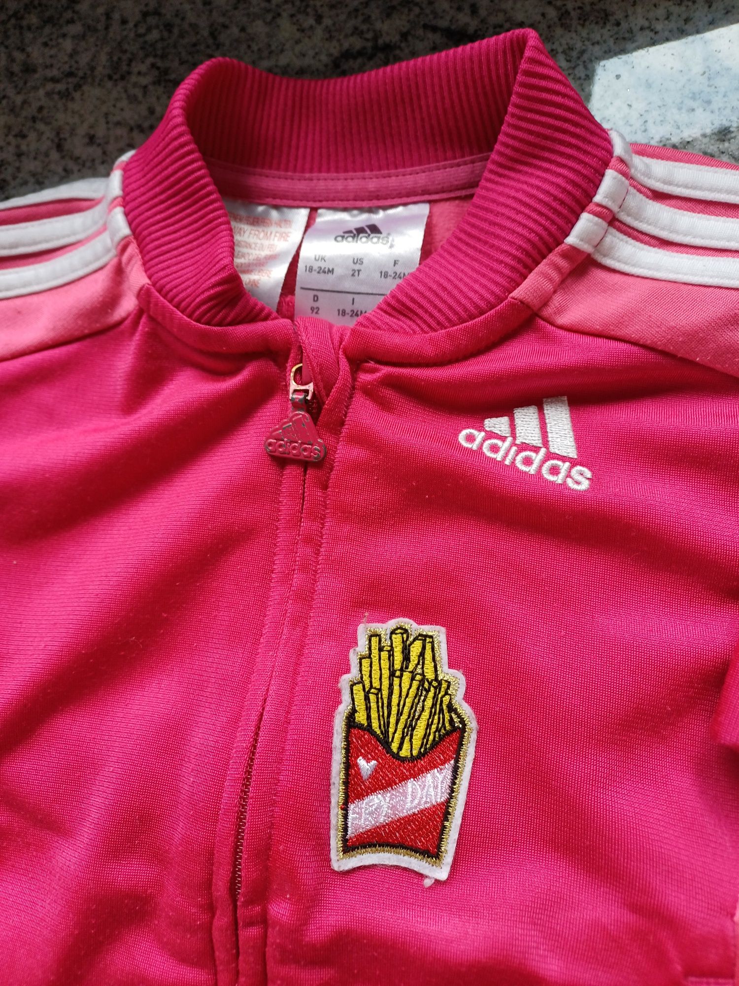 Dres Adidas różowy 92r.